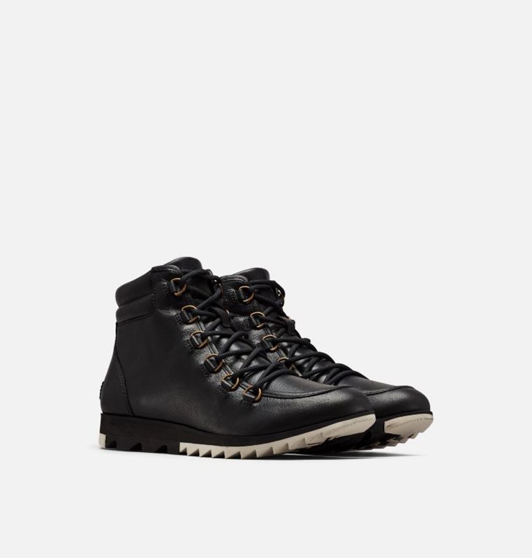 Sorel Dam Stövlar Svarta - Harlow™ Lace Låga - YIW-864105